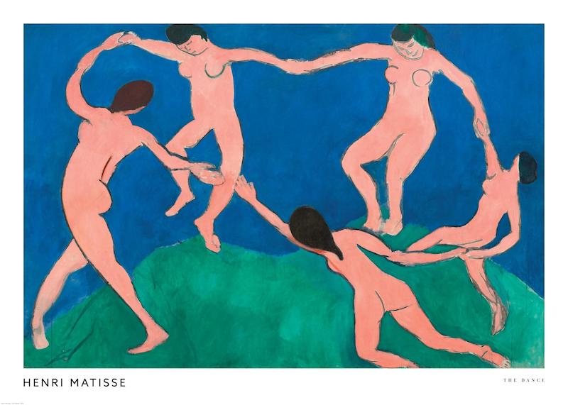 تابلو Matisse - The Dance در دکوراسیون مدرن