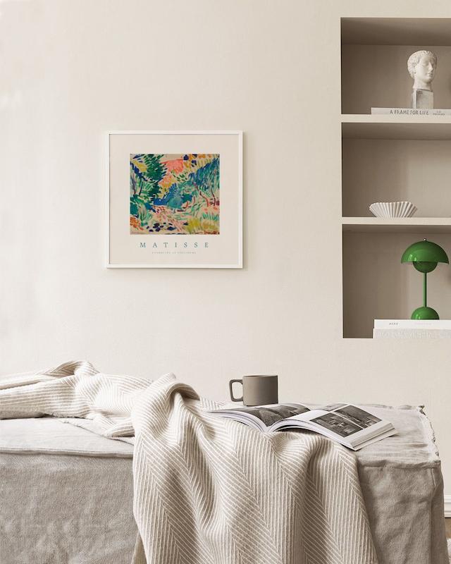 تابلو Matisse - Landscape at Collioure در دکوراسیون مدرن
