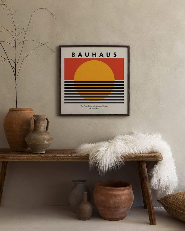 تابلو Bauhaus Sunset
