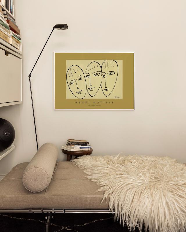 تابلو Matisse - Trois Visages