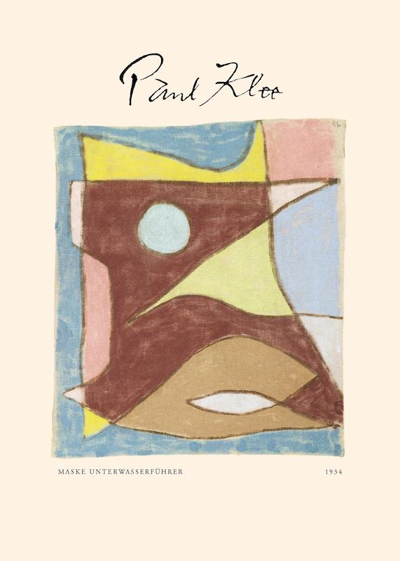 تابلو Paul Klee - Maske Unterwasserfuhrer