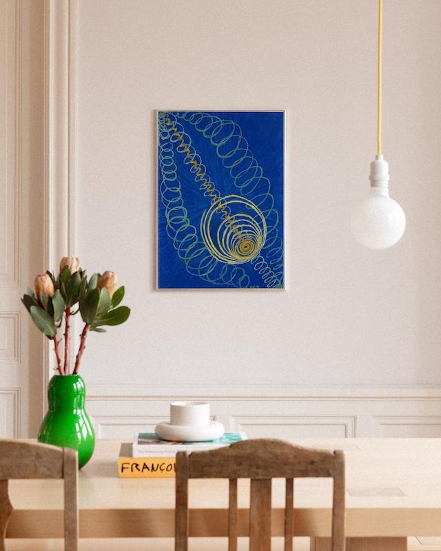 تابلو Hilma af Klint - Primordial Chaos No.16