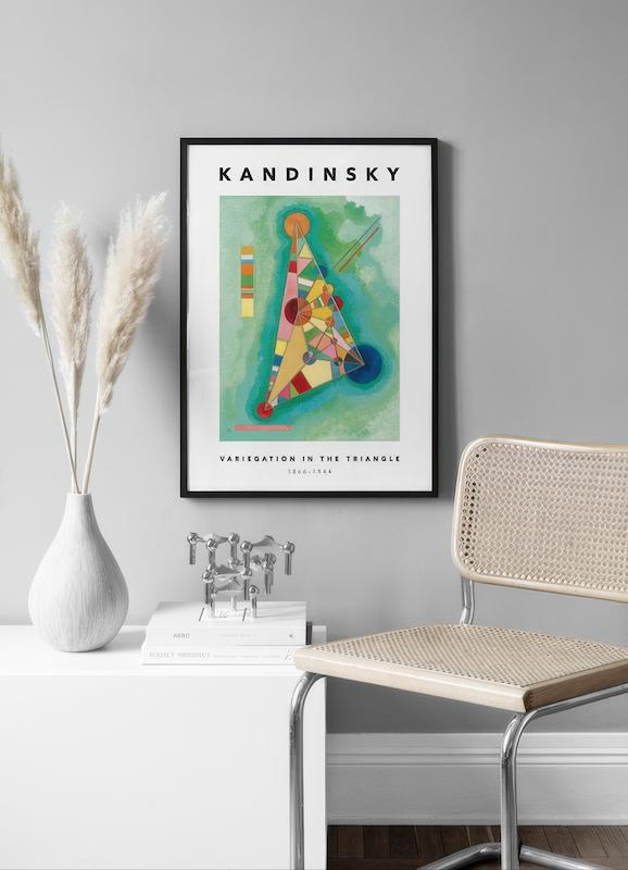 تابلو Kandinsky - Variegation in the Triangle