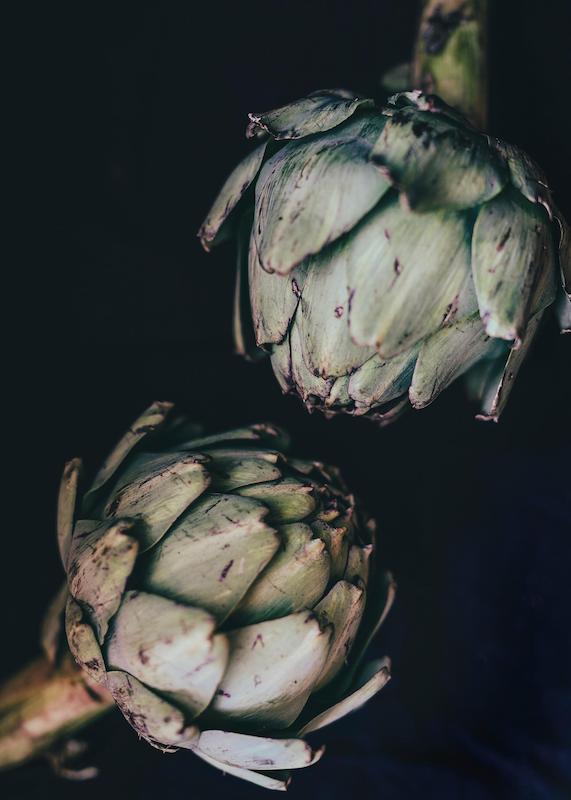 تابلو Artichokes در دکوراسیون مدرن