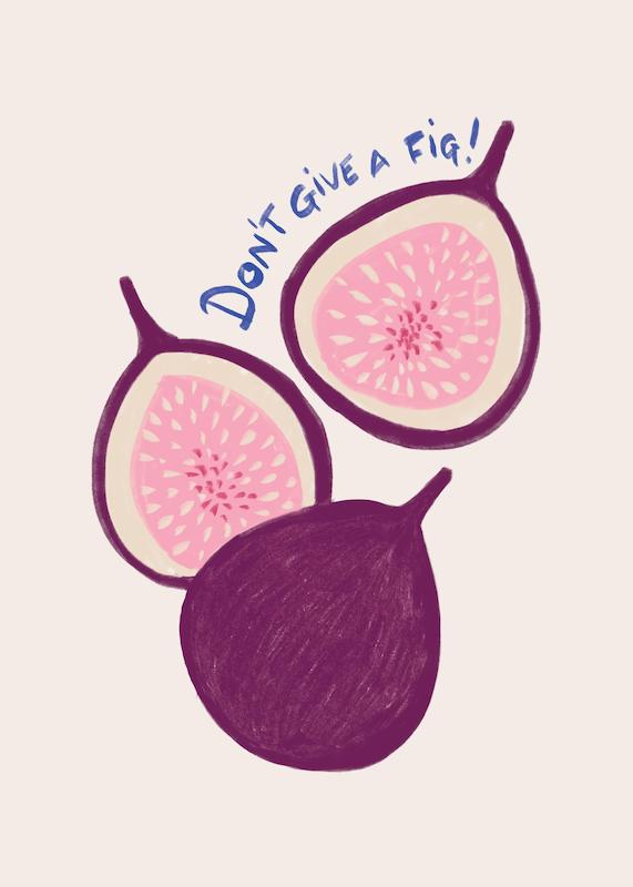 تابلو Don't Give a Fig