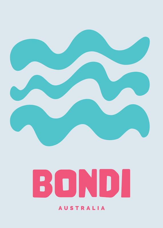 تابلو Graphic Bondi