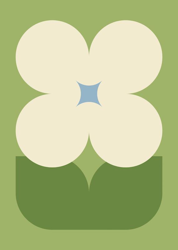 تابلو Bold Clover