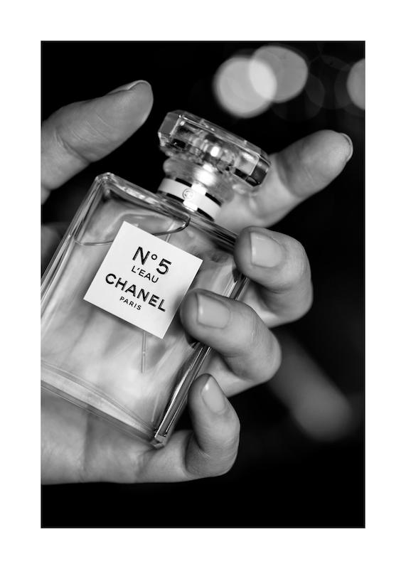 تابلو Carry Chanel No5 در دکوراسیون مدرن