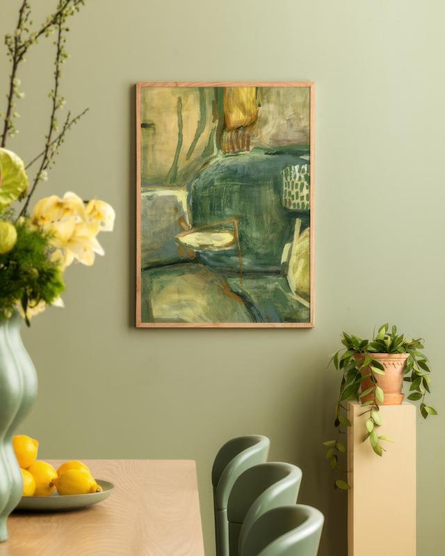 تابلو Abstract Greenscape