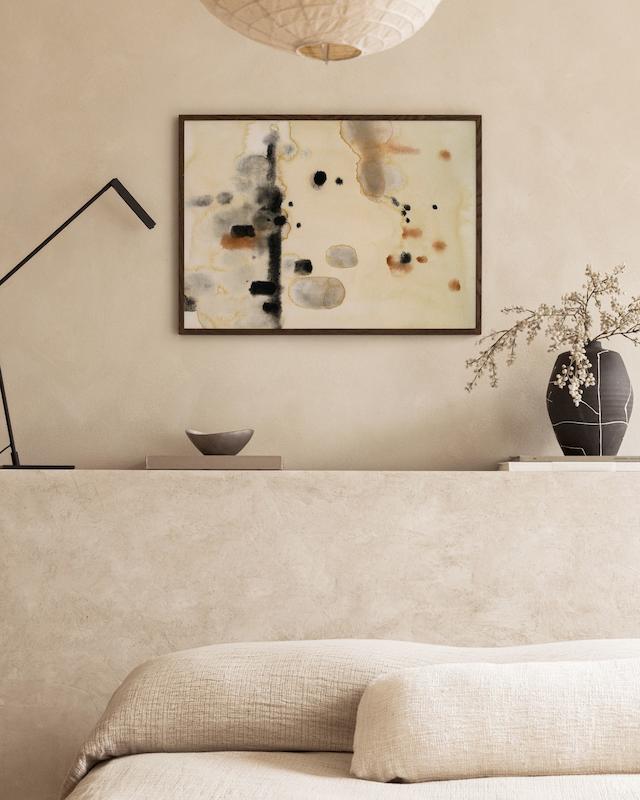 تابلو Dotted Abstract