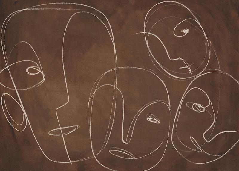 تابلو Abstract Faces