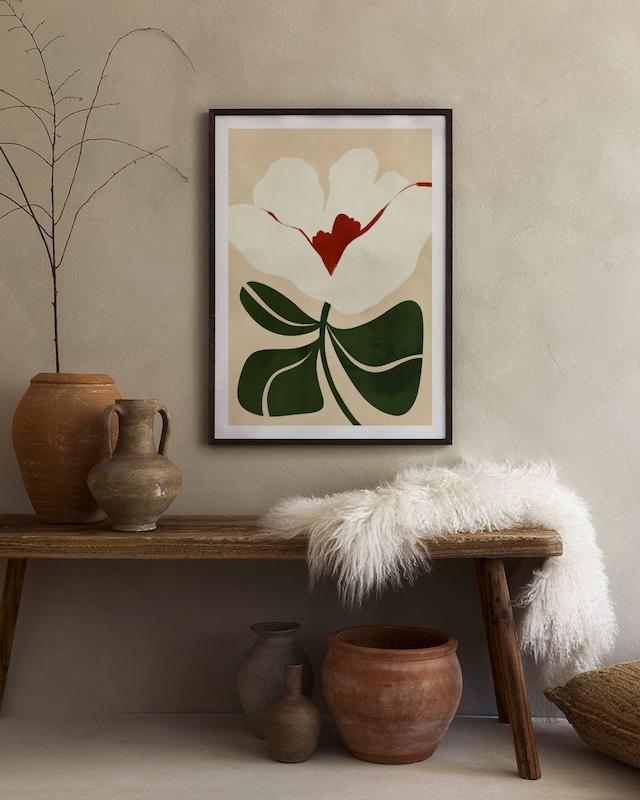 تابلو Illustrated Floral