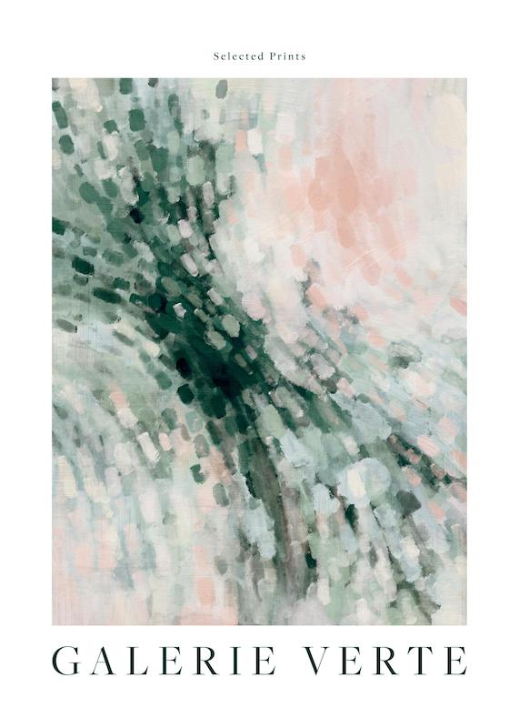 تابلو Galerie Verte No2 در دکوراسیون مدرن