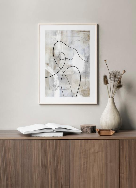 تابلو Abstract Paint Figure No2