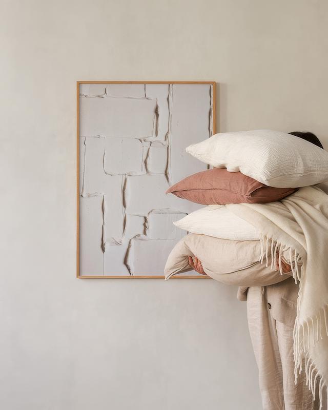 تابلو Beige Texture Art No2