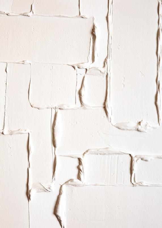 تابلو Beige Texture Art No2 در دکوراسیون مدرن