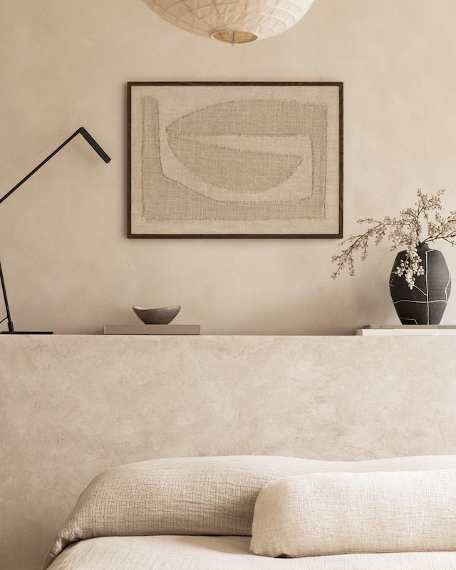 تابلو Burlap Shape