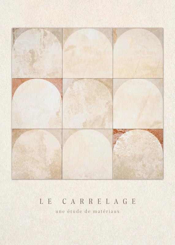 تابلو Le Carrelage در دکوراسیون مدرن