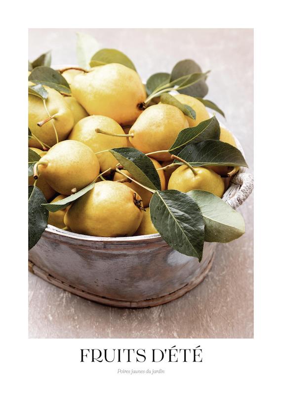 تابلو Fruits d'ete No4 در دکوراسیون مدرن