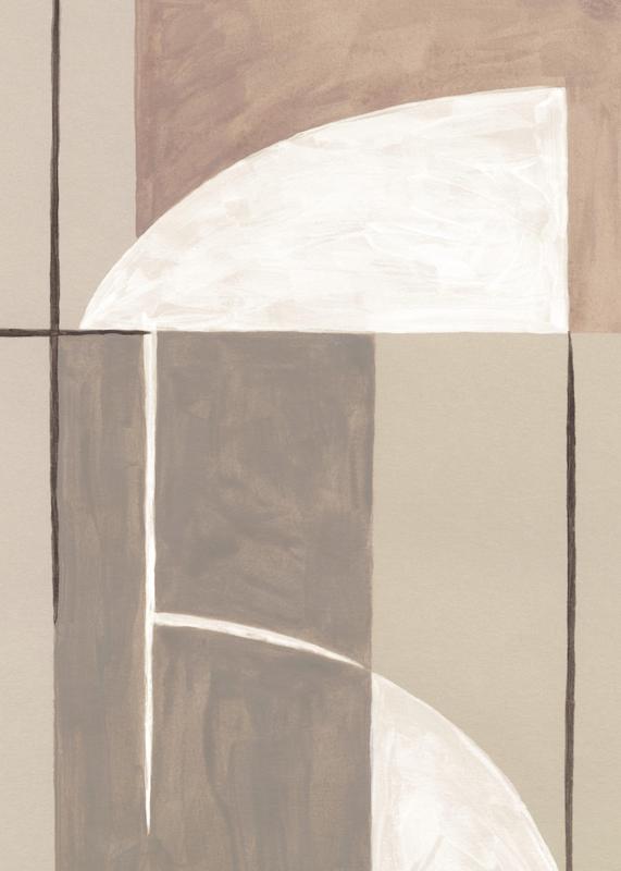 تابلو Earthy Shapes