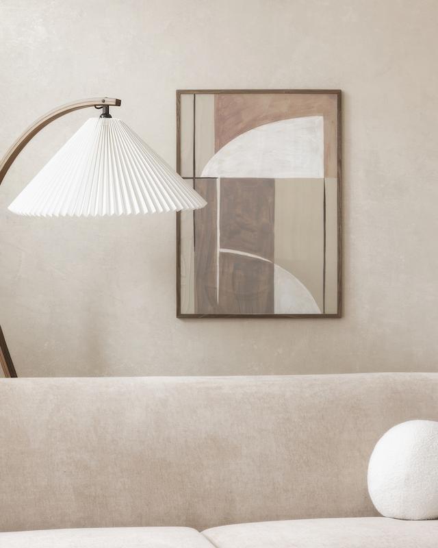 تابلو Earthy Shapes در دکوراسیون مدرن