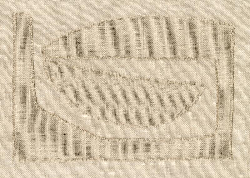 تابلو Burlap Shape در دکوراسیون مدرن