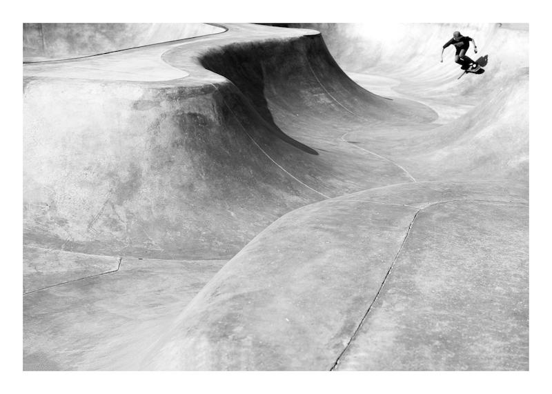 تابلو Skatepark در دکوراسیون مدرن