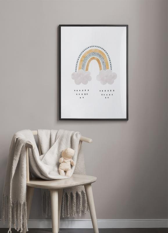 تابلو Little Rainbow در دکوراسیون مدرن