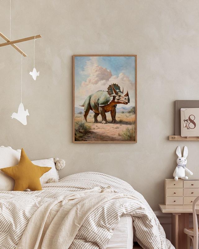 تابلو Dinosaur Portrait