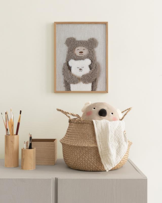 تابلو Furry Bears Hug