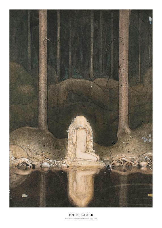 تابلو John Bauer - Tuvstarr در دکوراسیون مدرن