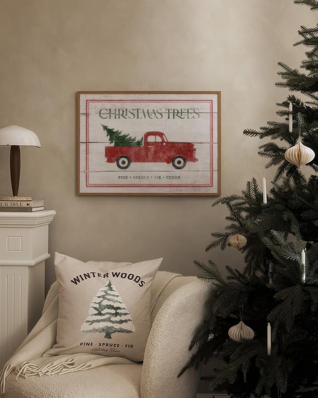 تابلو Vintage Holiday Sign در دکوراسیون مدرن