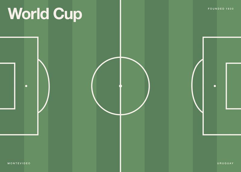 تابلو World Cup Graphic