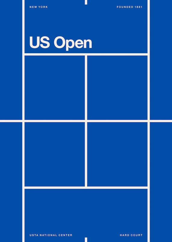 تابلو US Open Graphic