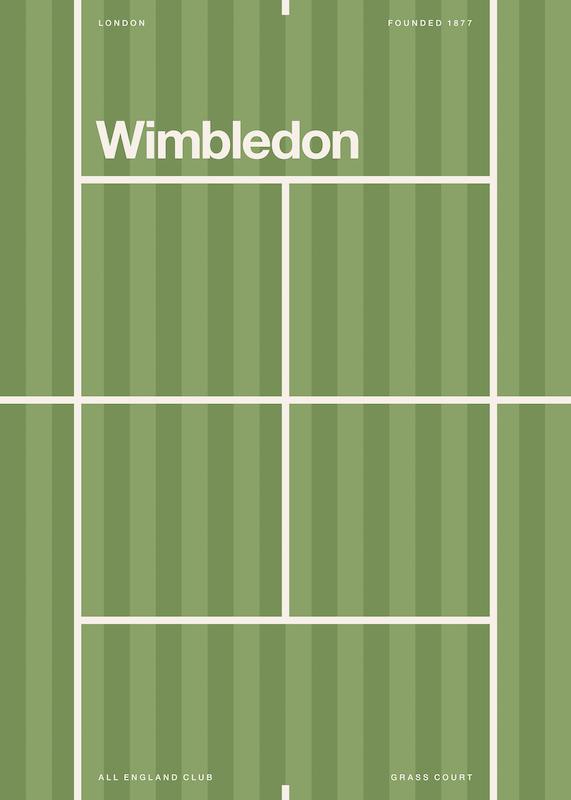 تابلو Wimbledon Graphic