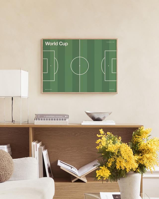 تابلو World Cup Graphic در دکوراسیون مدرن