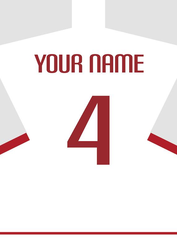 تابلو Football Shirt No9 در دکوراسیون مدرن