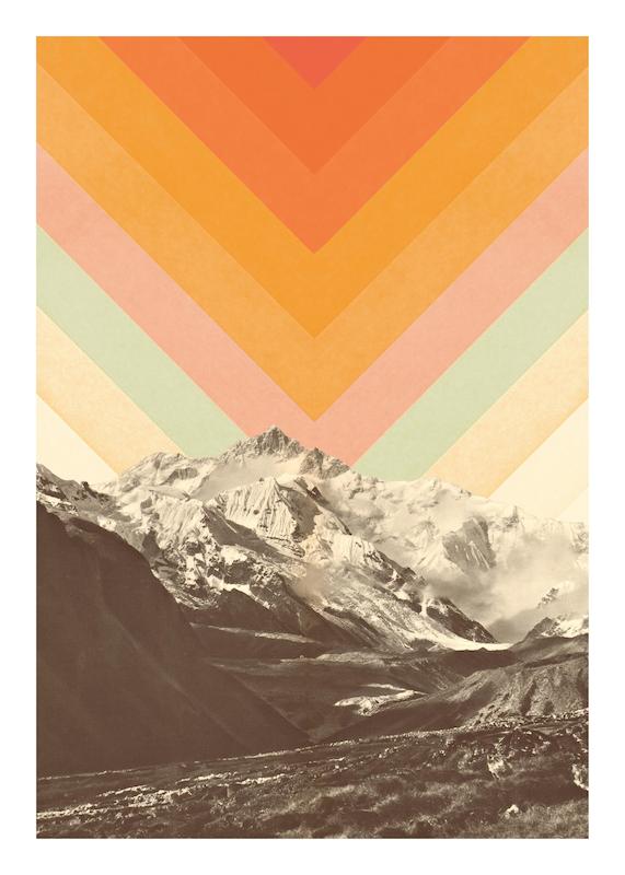 تابلو Florent Bodart - Mountainscape No1 در دکوراسیون مدرن