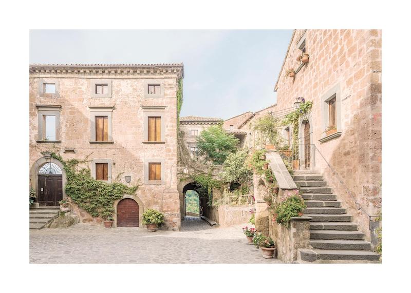 تابلو Italian Building در دکوراسیون مدرن