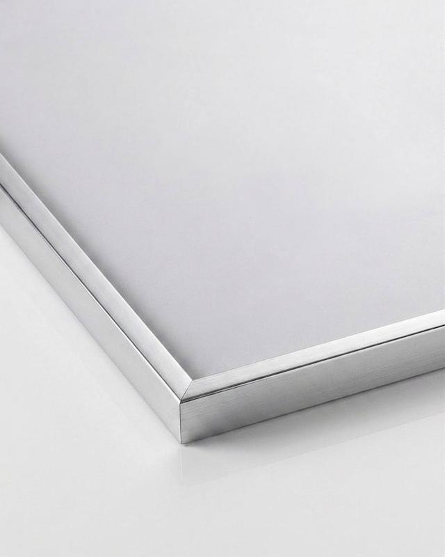 قاب PVC نقره ای