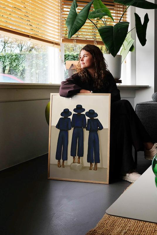 دکوراسیون منزل، تابلو دیواری، فضای زندگی، هنر مدرن