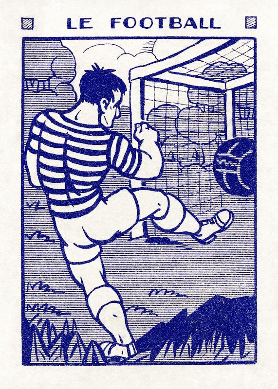 تابلو Le Football در دکوراسیون مدرن