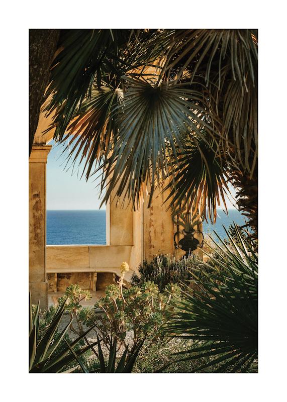 تابلو Thao Courtial - Hanbury Garden No1 در دکوراسیون مدرن