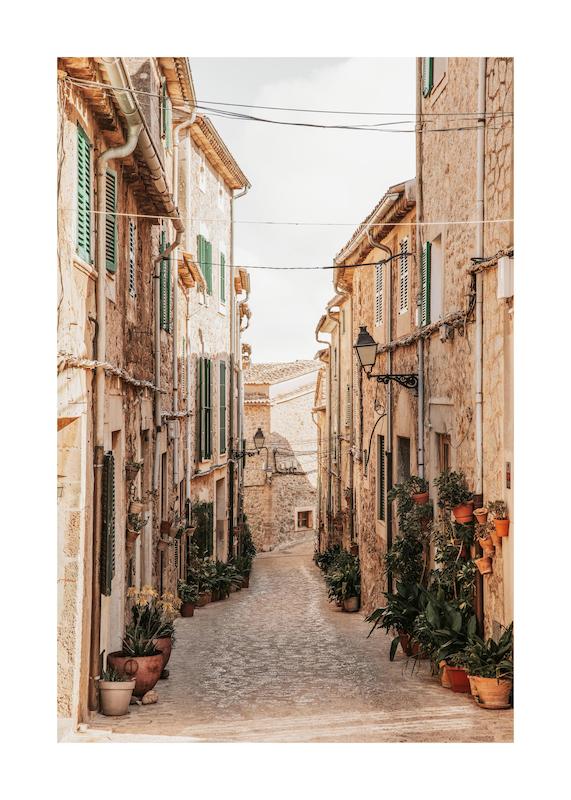 تابلو Valldemossa Alley در دکوراسیون مدرن
