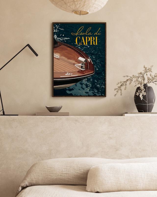 تابلو Isola di Capri در دکوراسیون مدرن