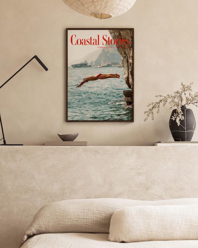 تابلو Coastal Stories در دکوراسیون مدرن