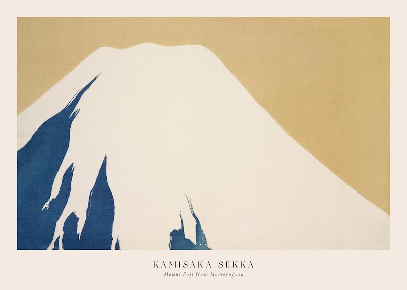 تابلو Kamisaka Sekka - Mount Fuji from Momoyogusa