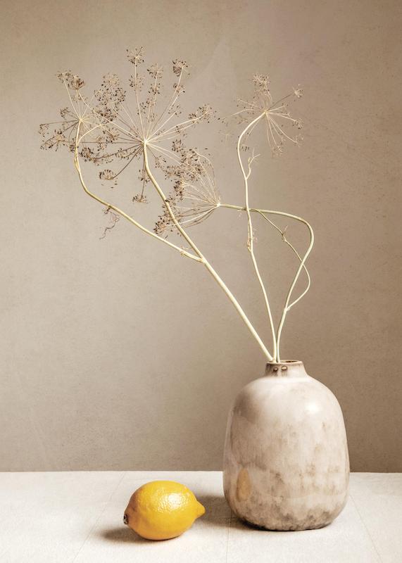 تابلو Lemon and Branches در دکوراسیون مدرن