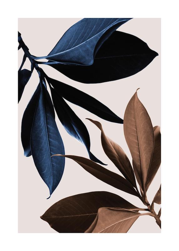 تابلو Blue Magnolia No1