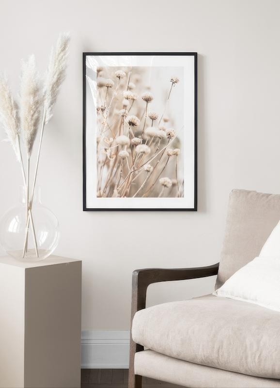 تابلو Delicate Dry Flowers